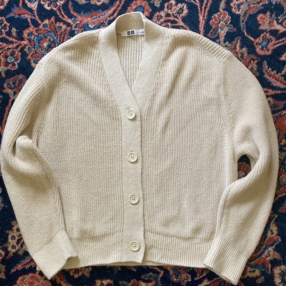 Cotton-Linen Cardigan